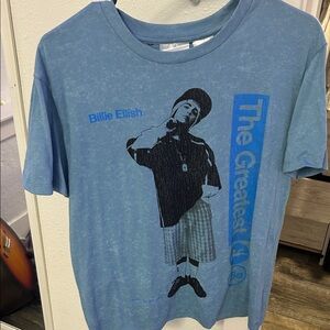 Blue Graphic Women's Tee